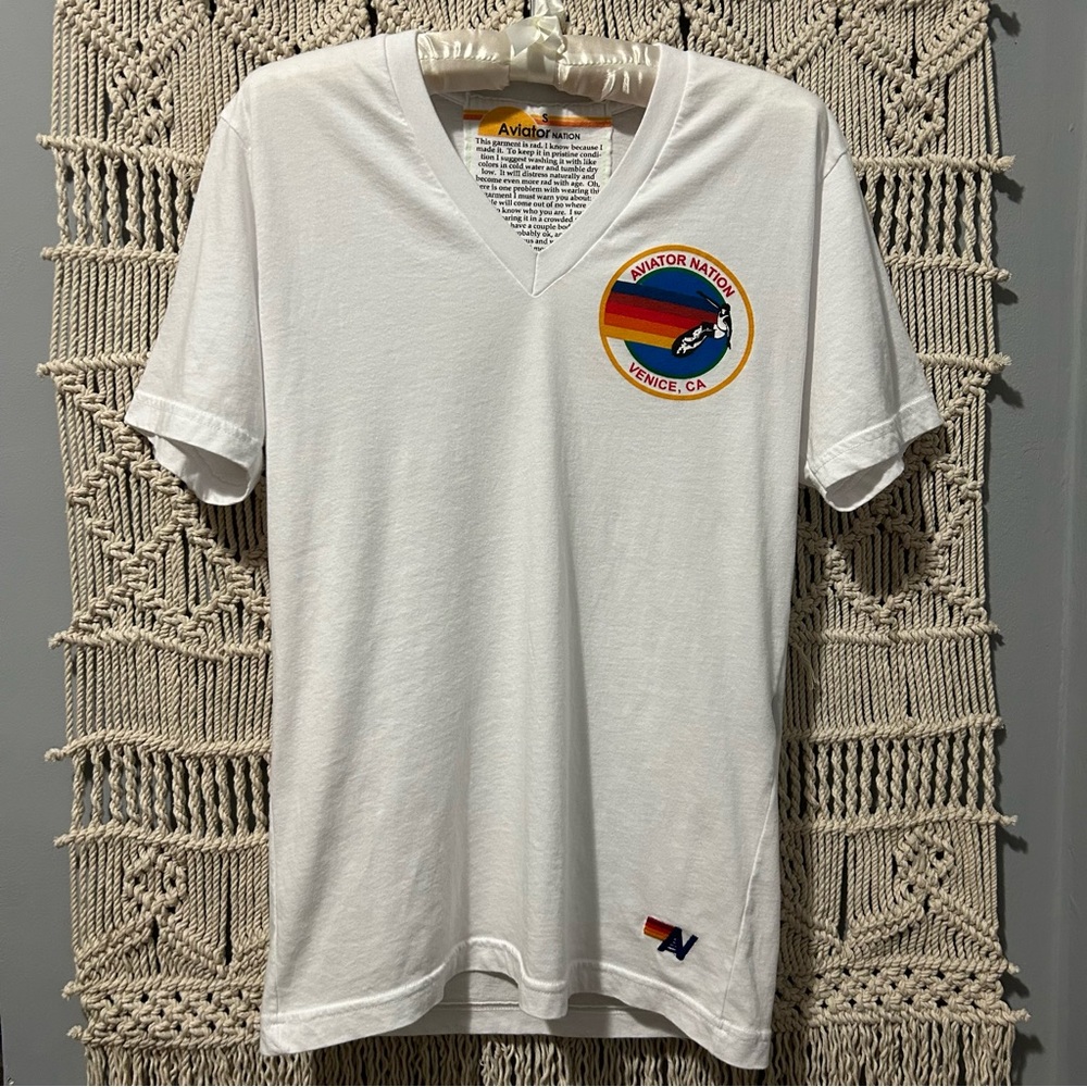 Aviator Nation V-neck T-shirt